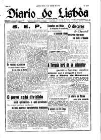 Quinta,  7 de Março de 1946 (2ª edição)