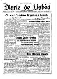 Quarta, 20 de Março de 1946 (1ª edição)