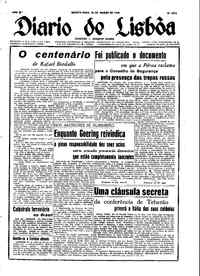 Quarta, 20 de Março de 1946 (2ª edição)