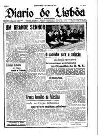 Quinta,  4 de Abril de 1946 (2ª edição)