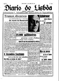 Sexta, 12 de Abril de 1946 (1ª edição)