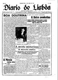 Segunda, 15 de Abril de 1946 (2ª edição)