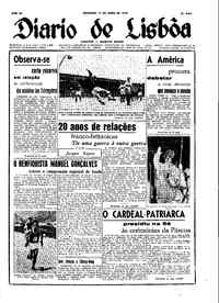 Domingo, 21 de Abril de 1946 (1ª edição)