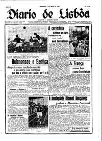 Domingo,  5 de Maio de 1946 (2ª edição)