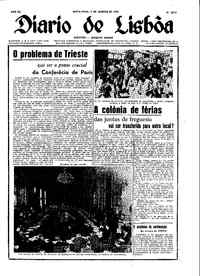 Sexta,  9 de Agosto de 1946