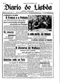 Sábado, 14 de Setembro de 1946