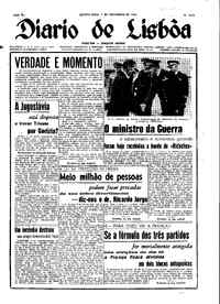 Quinta,  7 de Novembro de 1946