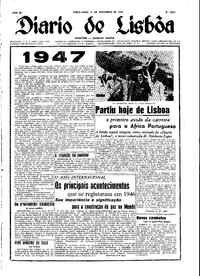 Terça, 31 de Dezembro de 1946