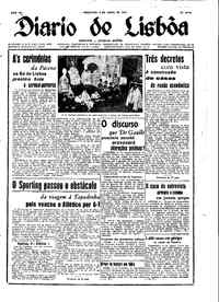 Domingo,  6 de Abril de 1947 (2ª edição)