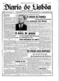 Terça, 29 de Abril de 1947