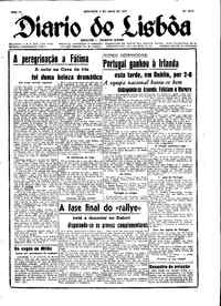 Domingo,  4 de Maio de 1947 (2ª edição)