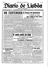 Quarta, 14 de Maio de 1947