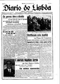 Domingo,  8 de Junho de 1947 (2ª edição)