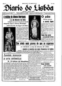 Quinta,  7 de Agosto de 1947