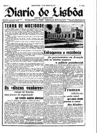 Quarta, 13 de Agosto de 1947