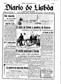 Domingo, 14 de Setembro de 1947 (1ª edição)