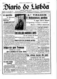 Domingo, 28 de Setembro de 1947 (2ª edição)