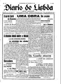 Segunda,  6 de Outubro de 1947