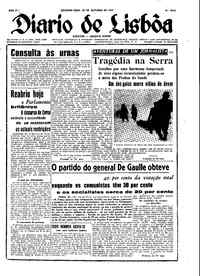 Segunda, 20 de Outubro de 1947