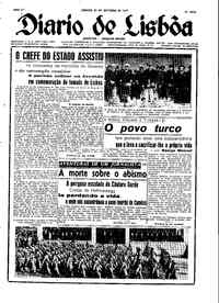 Sábado, 25 de Outubro de 1947