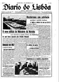 Segunda,  3 de Novembro de 1947