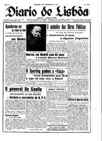 Domingo,  9 de Novembro de 1947