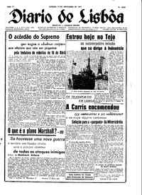 Sábado, 15 de Novembro de 1947