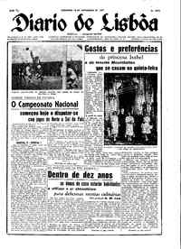 Domingo, 16 de Novembro de 1947