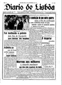 Segunda, 22 de Dezembro de 1947