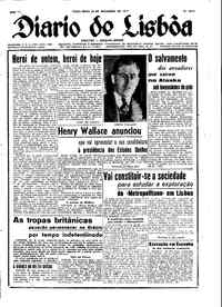 Terça, 30 de Dezembro de 1947 (1ª edição)