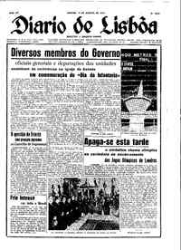 Sábado, 14 de Agosto de 1948 (2ª edição)