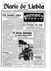 Segunda, 30 de Agosto de 1948 (1ª edição)