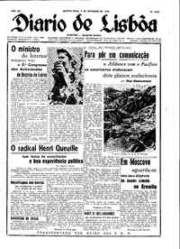 Quinta,  9 de Setembro de 1948 (2ª edição)