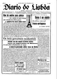 Segunda, 27 de Setembro de 1948 (2ª edição)