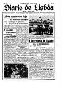 Segunda, 25 de Outubro de 1948