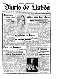 Quarta, 27 de Outubro de 1948