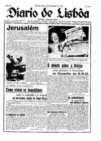 Quarta, 10 de Novembro de 1948