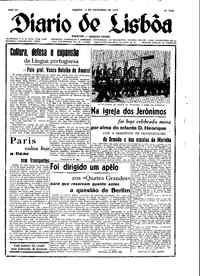 Sábado, 13 de Novembro de 1948