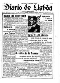 Terça, 23 de Novembro de 1948