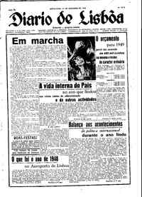 Sexta, 31 de Dezembro de 1948