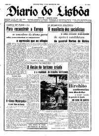 Segunda, 10 de Janeiro de 1949