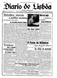 Sexta, 25 de Fevereiro de 1949