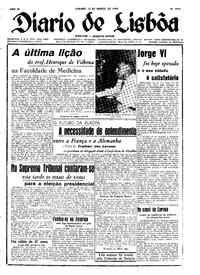 Sábado, 12 de Março de 1949