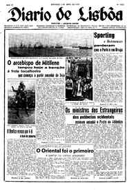 Domingo,  3 de Abril de 1949 (2ª edição)