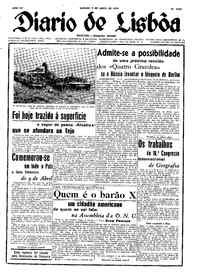 Sábado,  9 de Abril de 1949