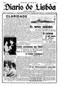 Segunda, 11 de Abril de 1949