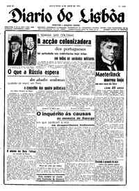 Sexta,  6 de Maio de 1949