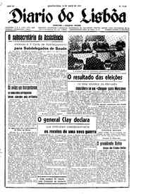 Quarta, 18 de Maio de 1949