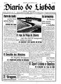 Domingo, 12 de Junho de 1949 (2ª edição)