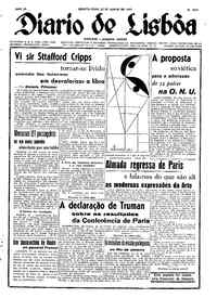 Quarta, 22 de Junho de 1949